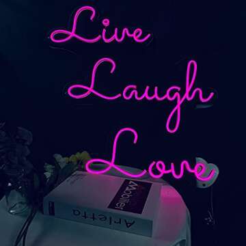 SELICOR Custom Neon Sign LED Neon Signs Light for Bedroom Wedding Birthday Party Home Decor Bar Store Logo Neon Sign (Optional 18" to 60")