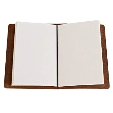Pocket Travelers Notebook - Refillable Leather Journal