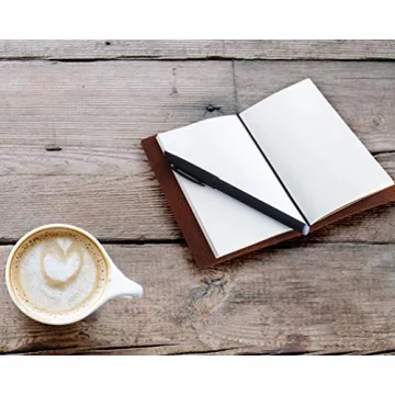 Pocket Travelers Notebook - Refillable Leather Journal