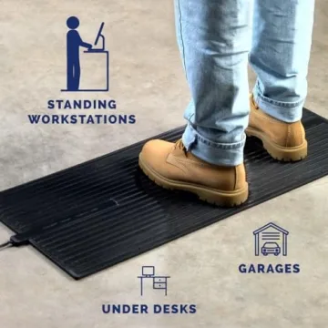 Cozy Heated Foot Warmer for Home and Office Comfort