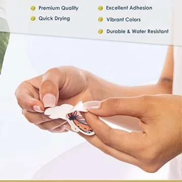 Printable Vinyl Sticker Paper for Inkjet Printer - Glossy Waterproof White Self-Adhesive Sheets for Cricut, Small Business Labels & Water Bottle Stickers - 15 A4 Premium Sticker Sheets for Printing