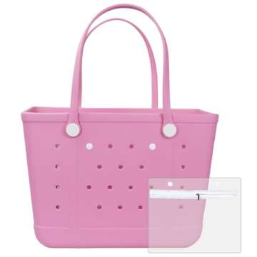 Chokoter Waterproof Beach Bag - XL Durable Tote for All