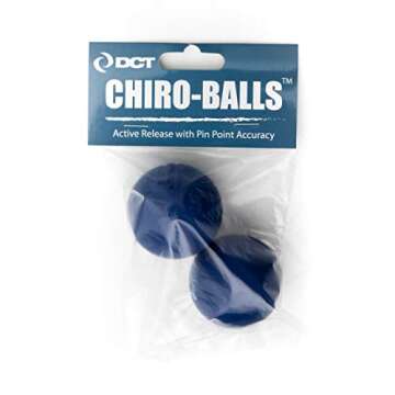 DCT Chiro-Balls | Myofascial Tension Release w/Pinpoint Accuracy, Active Release Therapy, 1.75 Inch ...