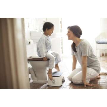 BABYBJORN Step Stool – White