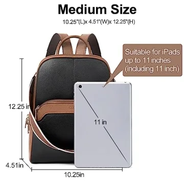 CLUCI Stylish Backpack Purse - Versatile Women's Bag