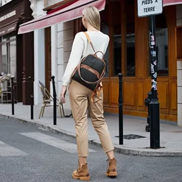 CLUCI Stylish Backpack Purse - Versatile Women's Bag