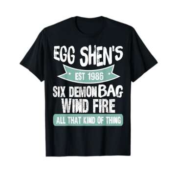 Six Demon Bag Big Trouble In Little China T-Shirt - Fun Gift Tee