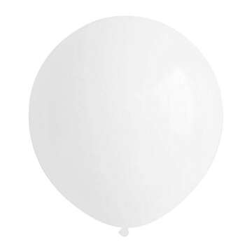 White Balloon Garland Kit with 4D Rose Gold Balloon Confetti Rose Gold Balloons for Wedding Bridal Shower Gender Reveal Baby Shower Birthday Party Decorations Supplies