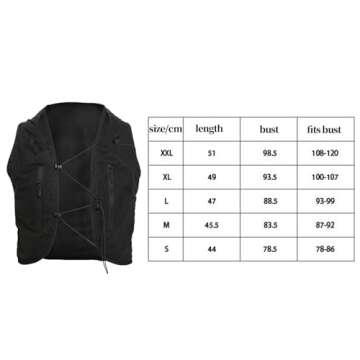 RNXRZANK Hydration Vest for Running Cycling Climbing