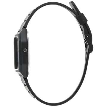 Casio AW48HE-1AV Men's Black Resin Band Analog Digital Dual Time Zone Watch