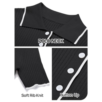 MEROKEETY V Neck Ribbed Knit Maxi Dress for Women