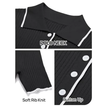 MEROKEETY V Neck Ribbed Knit Maxi Dress for Women