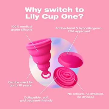 Lily Cup One by Intimina for Comfortable Periods
