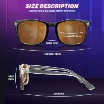 livho Blue Light Blocking Glasses, Computer Reading/Gaming/TV/Phones Glasses for Women Men,Anti Eyes...