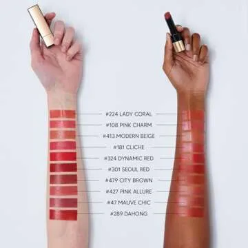 HERA Rouge Classy Lipstick #181 CLICHÉ | Luxurious Long-Lasting Color, Featherlight Comfort, Luminous and Velvety Finish, Seoul-Inspired Shades, Korean Lip Makeup, 0.12 oz. (3.5g)