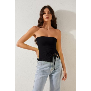 MISSACTIVER Women's Elegant Strapless Tube Top