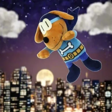 Dog Man Bark Knight Plush Toy 9-Inch Dav Pilkey's Series