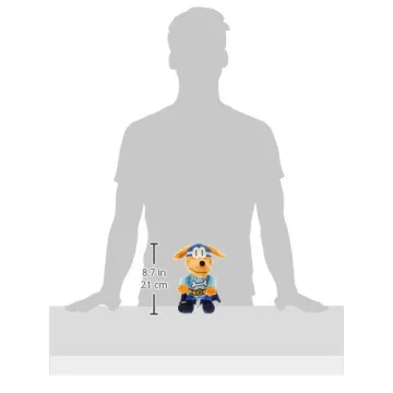 Dog Man Bark Knight Plush Toy 9-Inch Dav Pilkey's Series