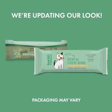 Dr. Mercola Dental Chew Bones, Small, 12 Bones, Non GMO, Gluten Free, Soy Free