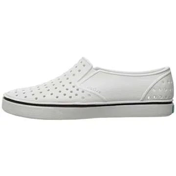 Native Kids Miles Waterproof Toddler Shoes in White