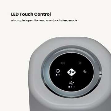 Safety 1st Smart Air Purifier with App Control, White