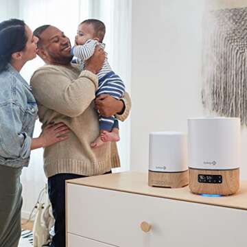 Safety 1st Smart Air Purifier with App Control, White