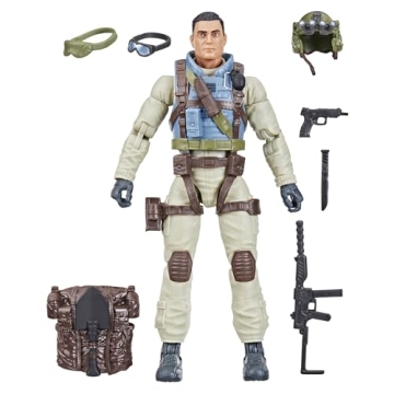 G.I. Joe Classified Series #115 Franklin Airborne Talltree Action Figure with 10 Accessories