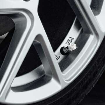 Tifanso Bling Valve Stem Caps - Sparkling Tire Accessories