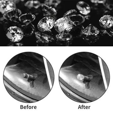 Tifanso Bling Valve Stem Caps - Sparkling Tire Accessories