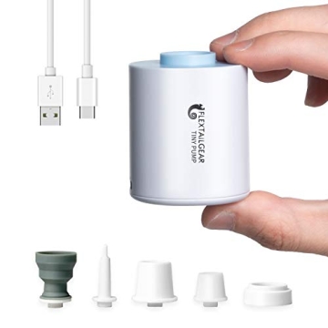 Compact USB Rechargeable Air Pump for Easy Inflation