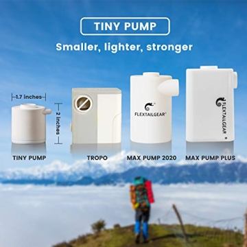 Compact USB Rechargeable Air Pump for Easy Inflation