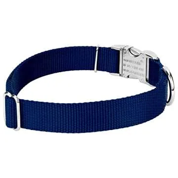 Country Brook Design Premium Nylon Dog Collar for Large Dogs