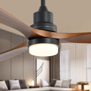 CACI Mall 52'' Ceiling Fan with Light & Remote Control