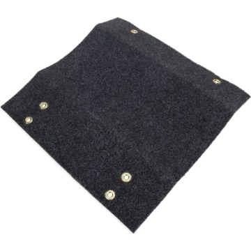 Camco Weather-Resistant Wrap Around RV Step Rug - Gray