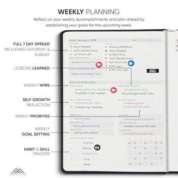 Undated 2025 Planner - Your Ultimate Productivity Tool
