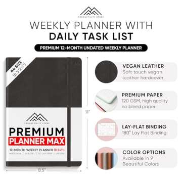 Undated 2025 Planner - Your Ultimate Productivity Tool