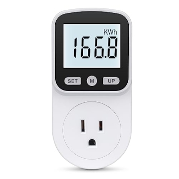 Upgraded Watt Meter Power Meter Plug - Home Energy Monitor