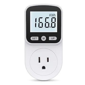 Upgraded Watt Meter Power Meter Plug - Home Energy Monitor