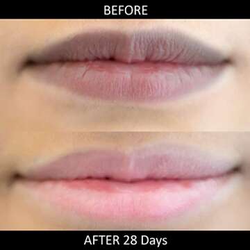 Omorfee 100% Organic Lip Lightening Balm, balm for Dark Lips, Balm with SPF, Natural Protection, Repair, Moisturizer, Cocoa Butter, Carrot Seed Oil & Pineapple Extract -10g/ 0.35Oz