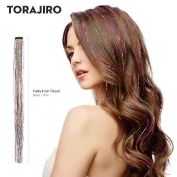 Torajiro Fairy Wings for Adults and Girls - Complete Fairy Costume Set with Accessories