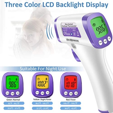 eZthings Non-Contact Heavy Duty Thermometer for All Ages