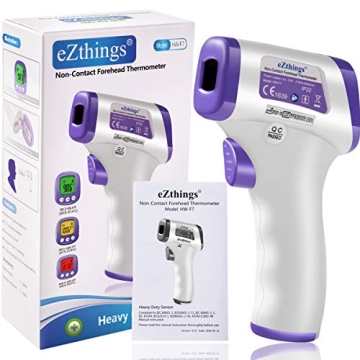 eZthings Non-Contact Heavy Duty Thermometer for All Ages