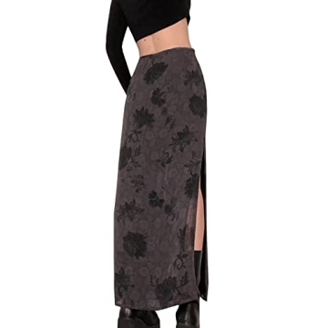 Chic Women Vintage Long Skirt for All Seasons