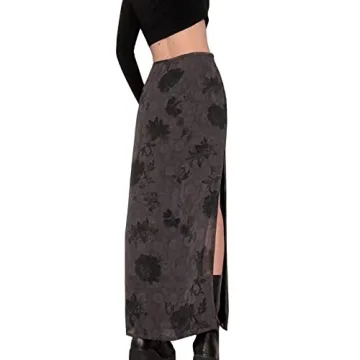Chic Women Vintage Long Skirt for All Seasons