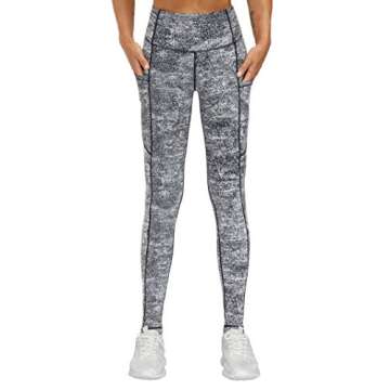 Thick High Waist Yoga Pants with Pockets for Women