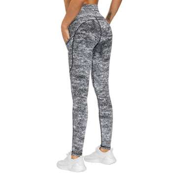 Thick High Waist Yoga Pants with Pockets for Women