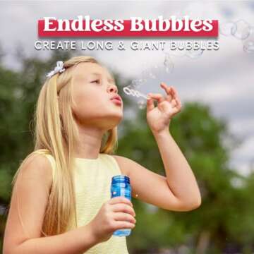 JOYIN Bubble Bottles - Fun 12 Pack for Kids & Parties