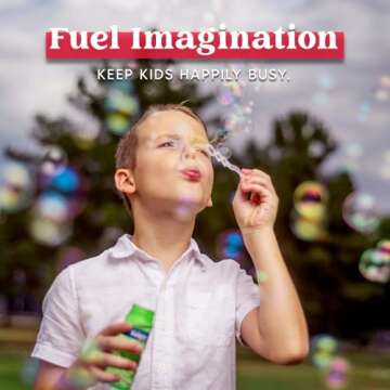 JOYIN Bubble Bottles - Fun 12 Pack for Kids & Parties