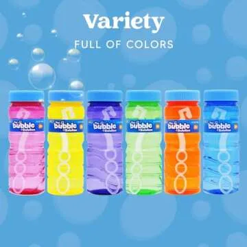 JOYIN Bubble Bottles - Fun 12 Pack for Kids & Parties