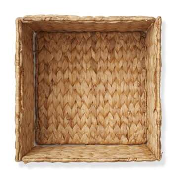 Buy Casafield Water Hyacinth Storage Baskets Set of 4 Online